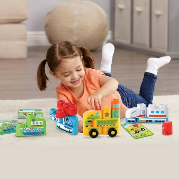 Leapfrog Leap Builders Blocks Soar and Zoom Vehicles For Age 2+ New in Box - Picture 8 of 16